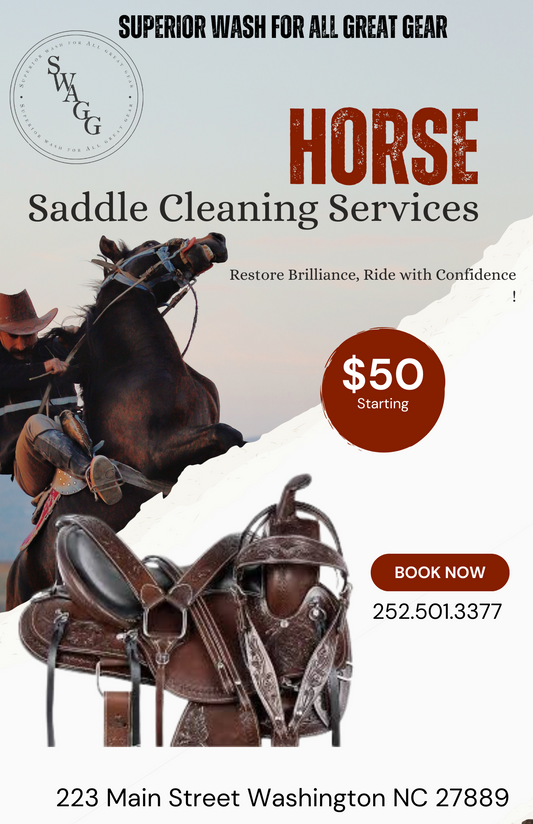 Horse Saddle Cleaning Service